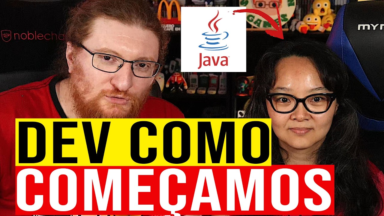 🎸20 ANOS DE PROGRAMAÇÃO   COMO O CASAL DE PROGRAMADORES JAVA COMEÇARAM A SUA CARREIRA DESAFIOS! ☕