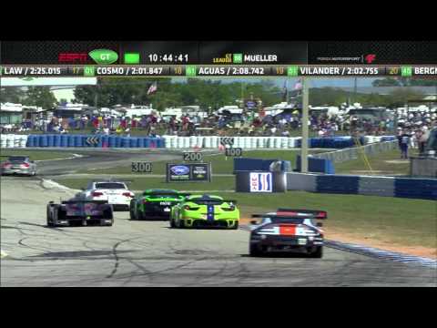 2012 Sebring Race Broadcast [Part1] - ALMS - Tequila Patron - ESPN - Racing - Sports Cars - USCR