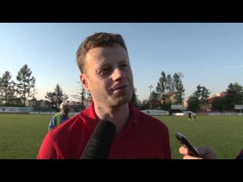 Mariusz Lniany po meczu Przebój Wolbrom - Wierna Małogoszcz