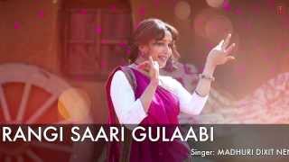 Rangi Saari Gulabi Lyrics - Gulaab Gang | Madhuri Dixit