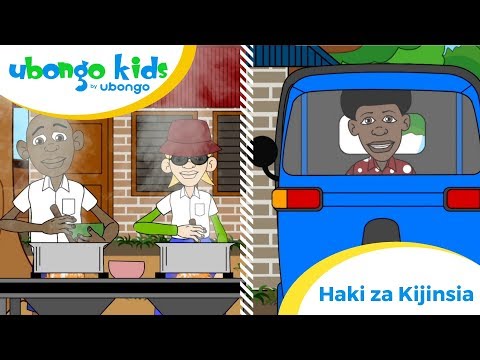 Webisode 55: Haki za Kijinsia! | Ubongo Kids + European Union | Katuni za Elimu