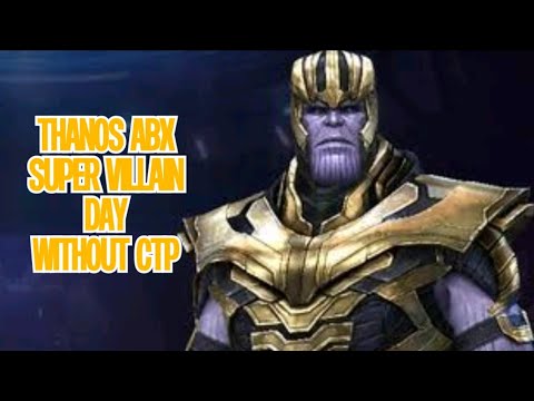Thanos T3 ABX without CTP | UNIVERSAL SUPER VILLAIN DAY | Whale Gamer