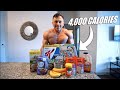 EPIC 4,000 CALORIE REFEED IN HOUSTON - 2 DAYS OUT