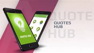 Quotes Hub App Advertisement