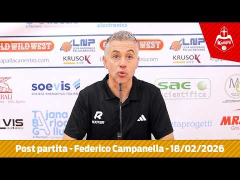 Legnano vs. San Vendemiano post-match | Federico Campanella, February 18, 2026