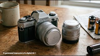 Digital Canon AE-1 camera coming in April?