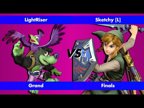 LightRiser (Banjo) VS. Sketchy [L] (Link) - Grand Finals - The Blast Zone 15