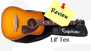 Video thumbnail for Epiphone Lil' Tex Travel Guitar (Review) by Indradelic