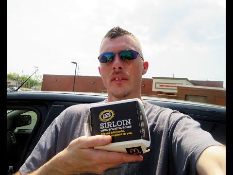 McDonalds 3rd Pound Sirloin Burger- "Bacon & Cheese" 5-6-2015
