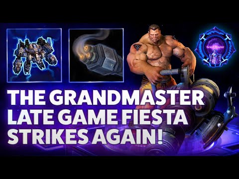 Tychus Odin - THE GRANDMASTER LATE GAME FIESTA STRIKES AGAIN! - Grandmaster Storm League 2022
