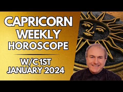Horoscope Weekly Astrology 1st January 2024