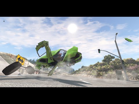 High Speed Lose Control | BeamNG.drive