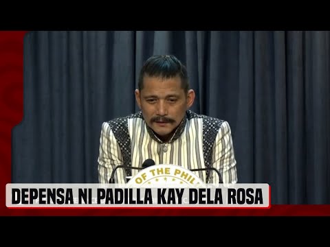 Padilla, dinepensahan ang pagpirma ni dela Rosa sa resolusyon sa pagpapalit ng liderato sa Senado
