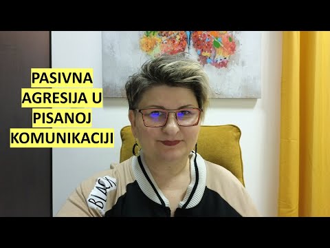 Pasivna agresija u pisanoj komunikaciji
