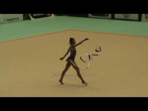 Mariya MATEVA (BUL) ribbon - 2015 Trofeu ciutat de Barcelona