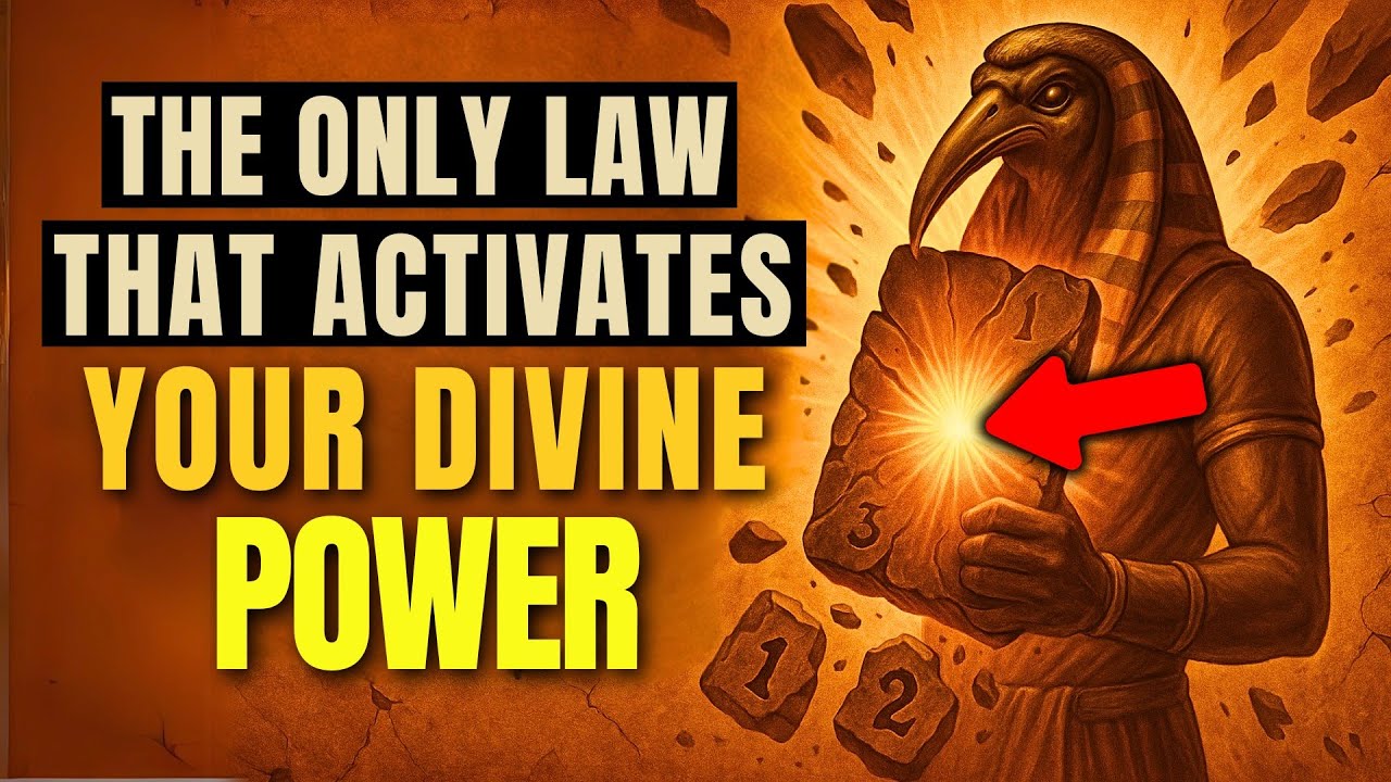 You didn’t find THIS by accident — They LIED about the 7 LAWS (THOTH revealed only ONE TRUE LAW)