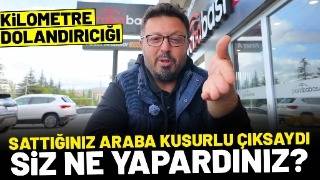 KİLOMETRE DOLANDIRICILIĞI.. | Galericiye Sattığı Arabanın KM'sinin Düşürülmüş Ol