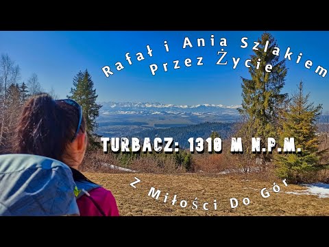 Turbacz 1310 m n.p.m. Przez Kiczore 1282 m n.p.m