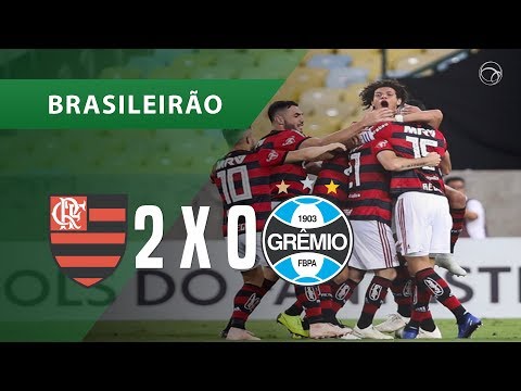 FLAMENGO 2 X 0 GRÊMIO - GOLS - 21/11 - BRASILEIRÃO 2018