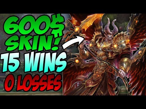 I'M ON A 15 WIN STREAK WITH THANA! 600$ SKIN TO CELEBRATE! - GrandMasters Ranked Duel - SMITE
