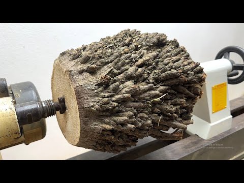 Craft Woodturning Products - Excellent Ideas Design With Areca Stump On Wood Lathe