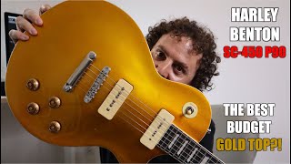 Video thumbnail for Harley Benton SC-450 P90 GT Classic Series (with mods!) review | The best budget Gold Top around? by Rich. Words. Music.
