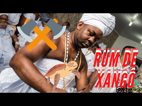 Rum de Xangô no Ilê Asé Solú Omi - Asé Diamante - Ajodun Logunede