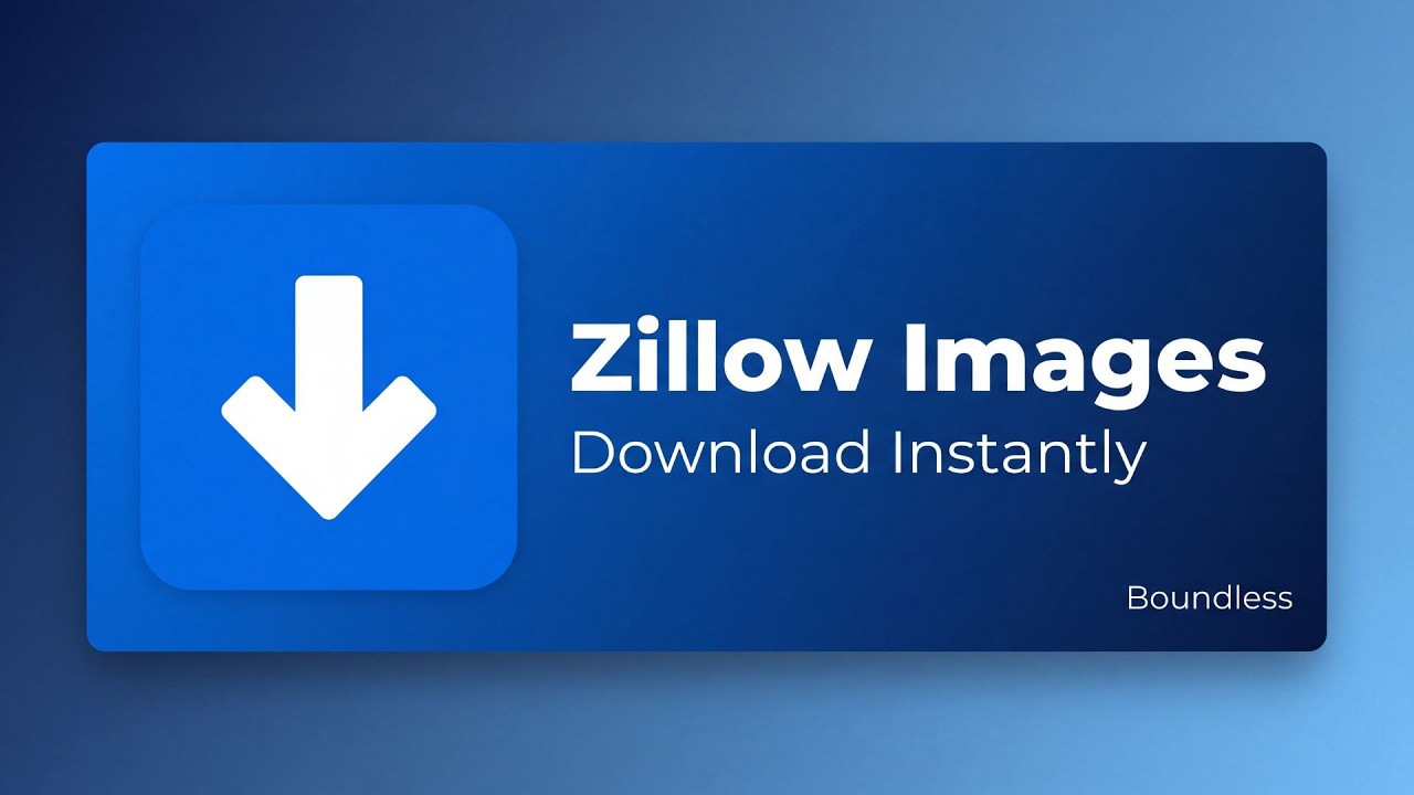 Zillow Image Downloader demo video