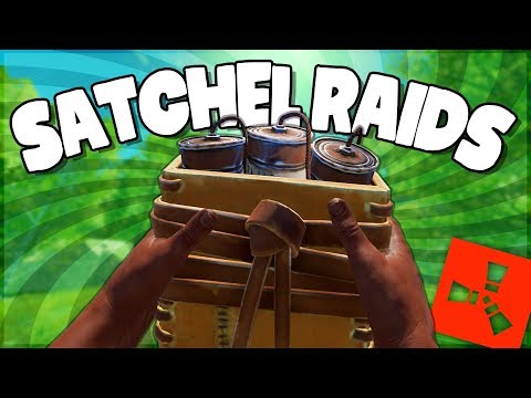 SATCHEL RAIDS ON FIRST DAY OF WIPE - Rust Solo #2