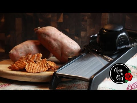 The Secret to Perfect Waffle Fries (Sweet Potato Edition!)
