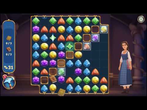 Beauty and the Beast Perfect Match Level 124 - NO BOOSTERS 👸👸👸