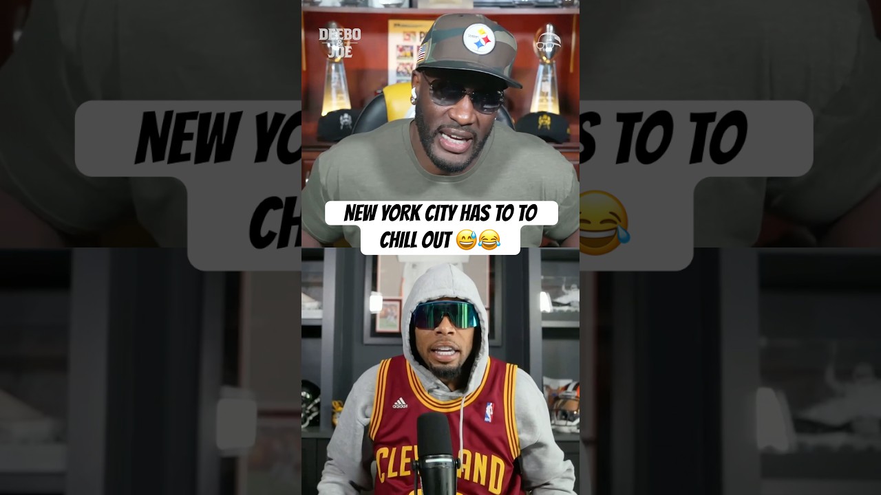 The city of New York is going to be off the chain for the foreseeable future 😅😂 #DeeboAndJoe