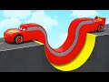 LONG CARS Vs REVERSE SPEED BUMPS In Teardown