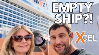 Celebrity Xcel Ship Tour… EMPTY SHIP?! (Early Morning Walkthrough)