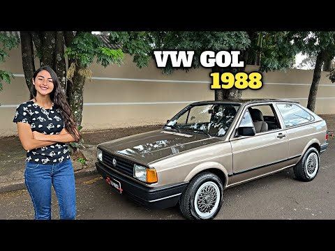 GOL 1988 - O CARRO MAIS VENDIDO DA VOLKSWAGEN !
