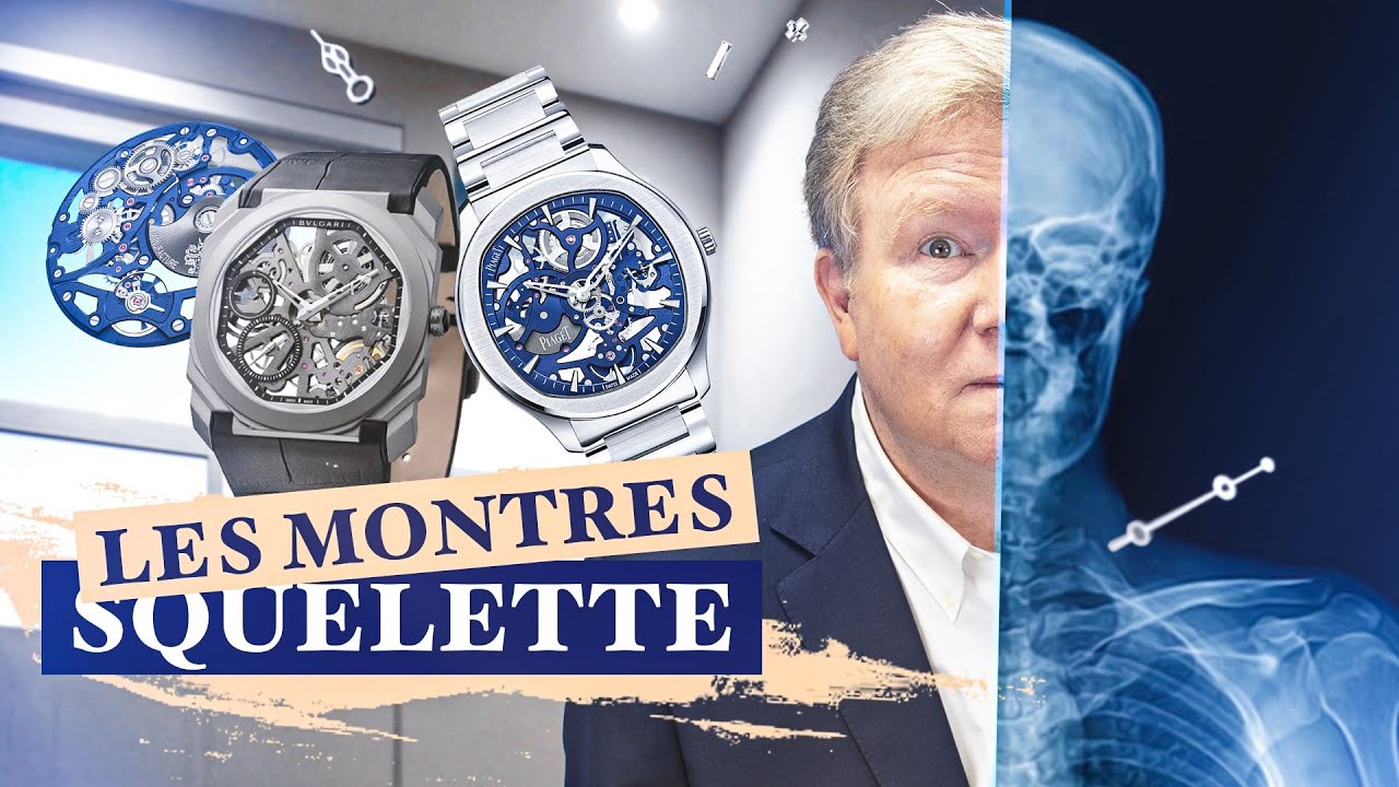 5 Montres squelettes d'exception à découvrir !