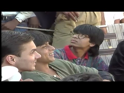 Shah Rukh Khan || Karan Arjun Shooting | old movie | Sharp FLY
