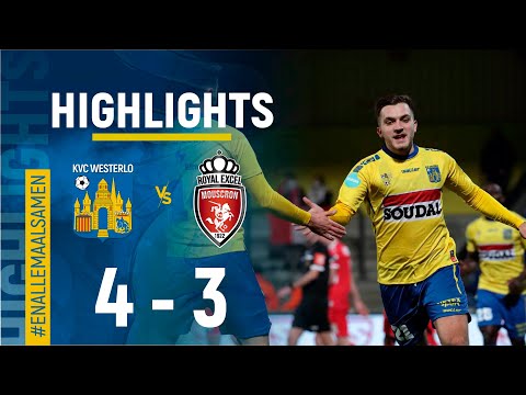 KVC Westerlo 4-3 RE Mouscron (Highlights)