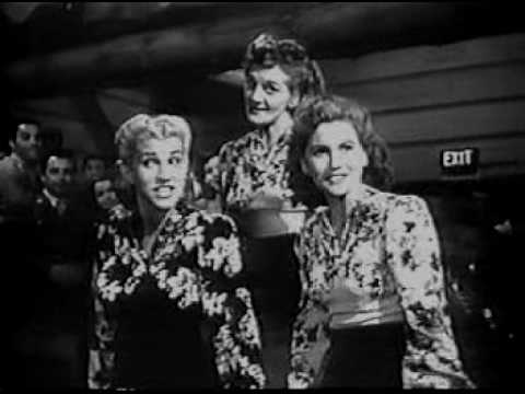 Andrews Sisters - Gettin' Corns for My Country