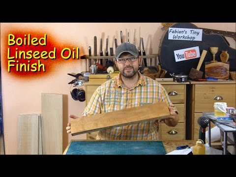 How to Apply a Boiled Linseed Oil Finish