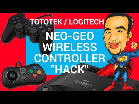 Can You Use Wireless Playstation controllers on the Neo Geo ?