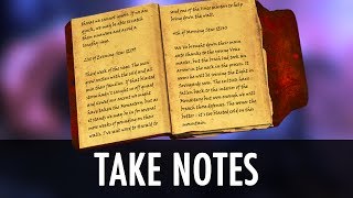 Skyrim Mod: Take Notes - Journal of the Dragonborn