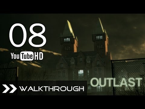 Outlast Walkthrough - Gameplay Part 8 (Male Ward 1/3) HD 1080p PC PS4 No Commentary