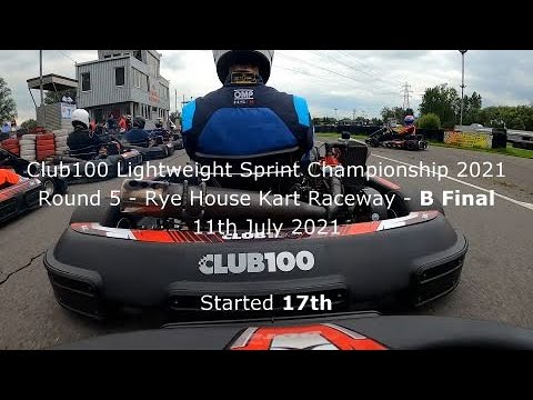 Club 100 - Rye House R5 LW Sprints B Final 2021 - Ami Breacher