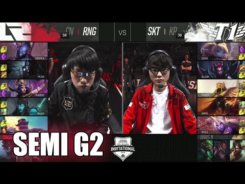 RNG vs SKT T1 | Game 2 Semi Finals LoL MSI 2016 | Royal Never Give Up vs SK Telecom T1 G2 MSI