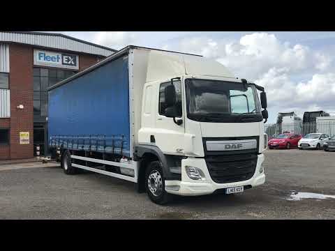 2015 DAF CF220 *EU6* 18 TONNE CURTAINSIDER LN15 KUY