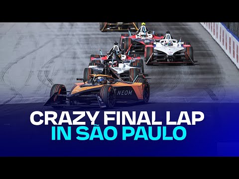 フォーミュラE 第5戦サンパウロ（ブラジル）ラストラップ動画