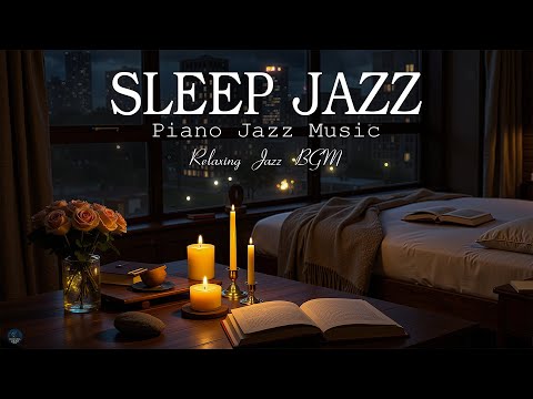 Sweet Jazz Night for Sleeping - Soft Jazz Instrumental Music - Soothing Relaxing Background Music