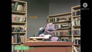 Cookie Monster in the Library but whenever it says cookies it gets faster