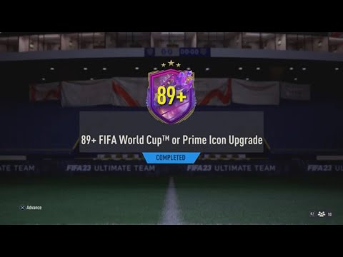 89+ World Cup or Prime Icon upgrade sbc!